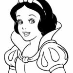 Blanca Nieves para colorear