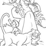 El libro de la selva para colorear