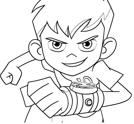 Ben 10 para colorear