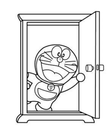 Dibujo de Doraemon para colorear