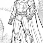 Dibujo de Batman para colorear