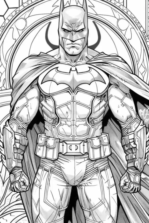 Dibujo de Batman para colorear