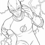 Dibujo de Flash para colorear