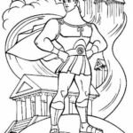Dibujo de Hércules para colorear