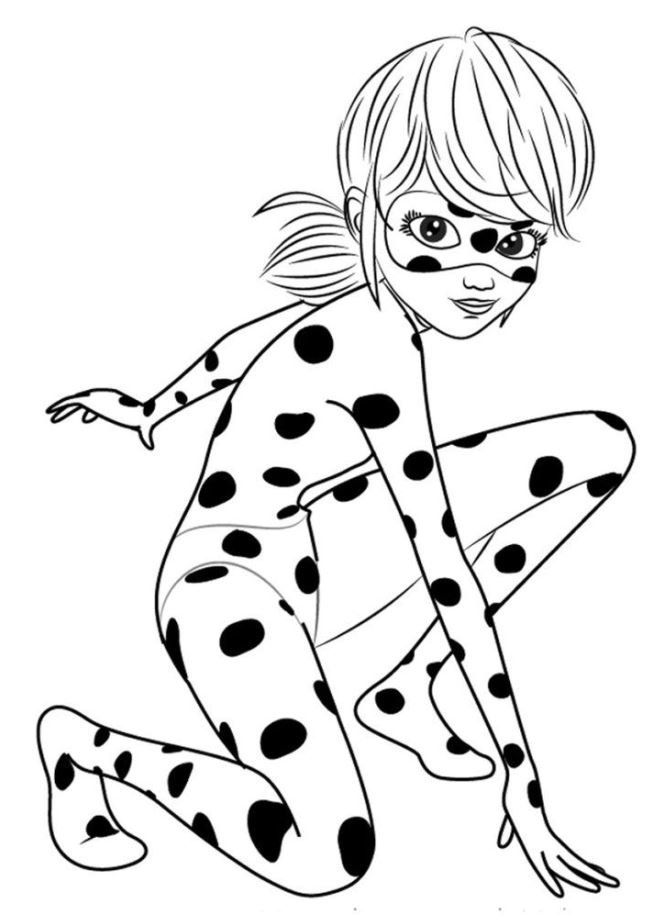 Dibujo de Ladybug para colorear
