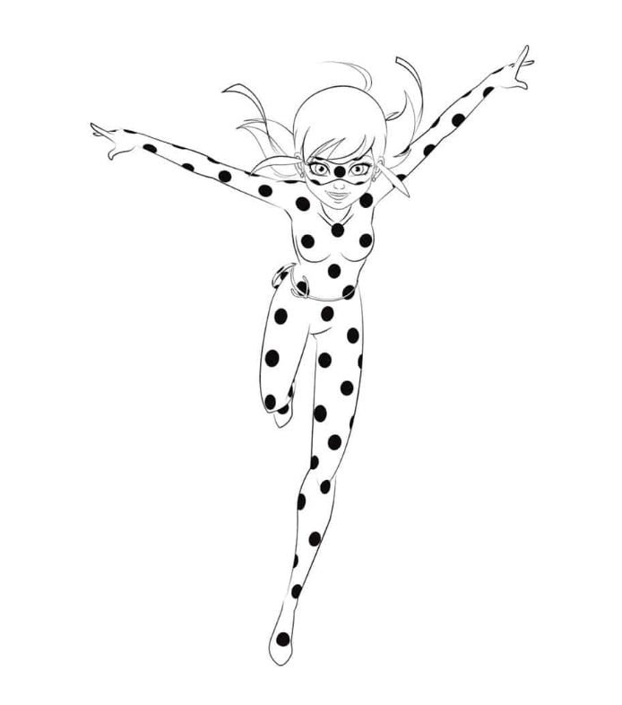 Dibujo de Ladybug para colorear