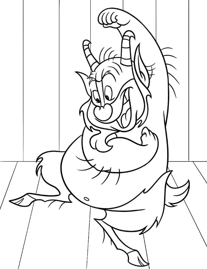 Dibujo de Phil Hércules para colorear