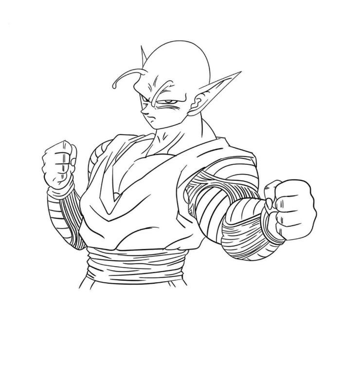 Dibujo de Piccolo para colorear