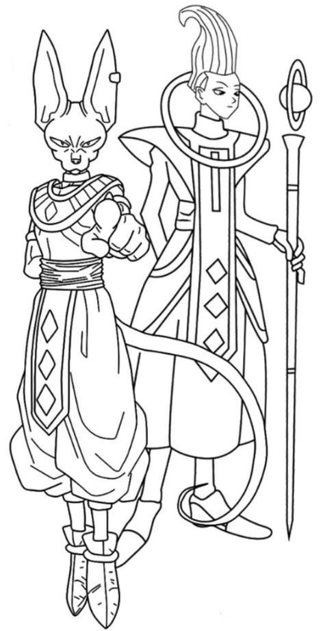 Dibujo de Beerus para colorear