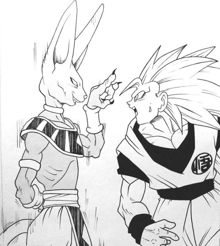 Dibujo de Beerus para colorear