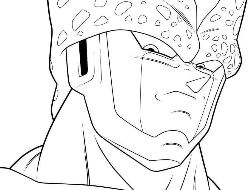 Dibujo de Cell para colorear