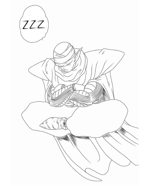 Dibujo de Piccolo para colorear