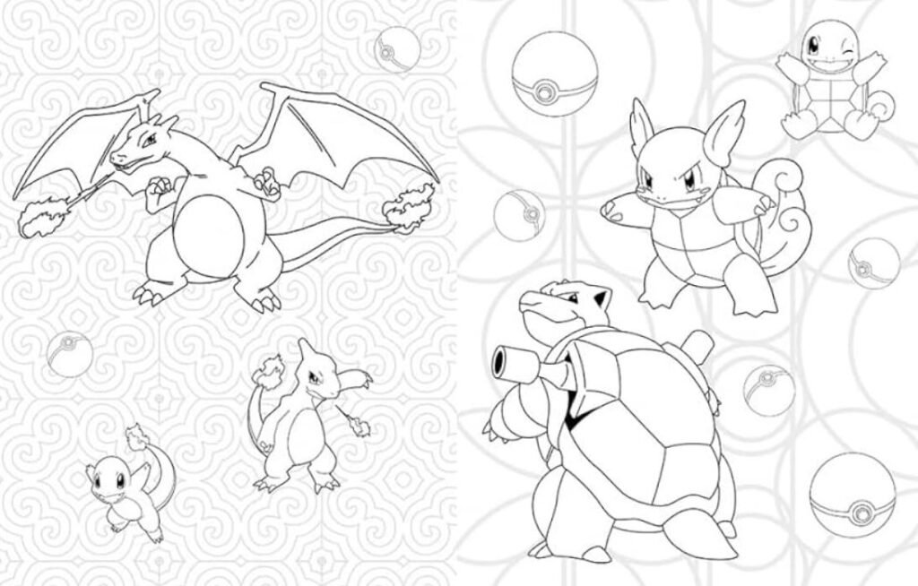 Dibujo de Pokemon para colorear