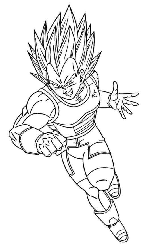 Dibujo de Vegetta para colorear