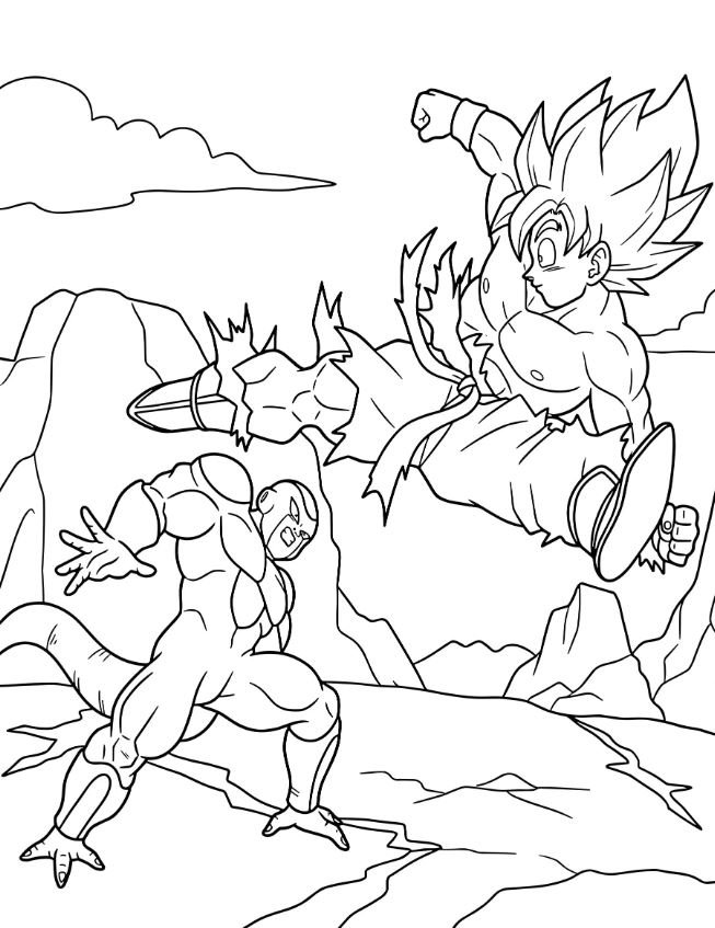 Dibujo de Freezer para colorear