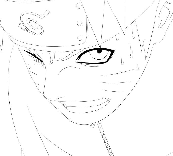 Dibujo de Naruto para colorear