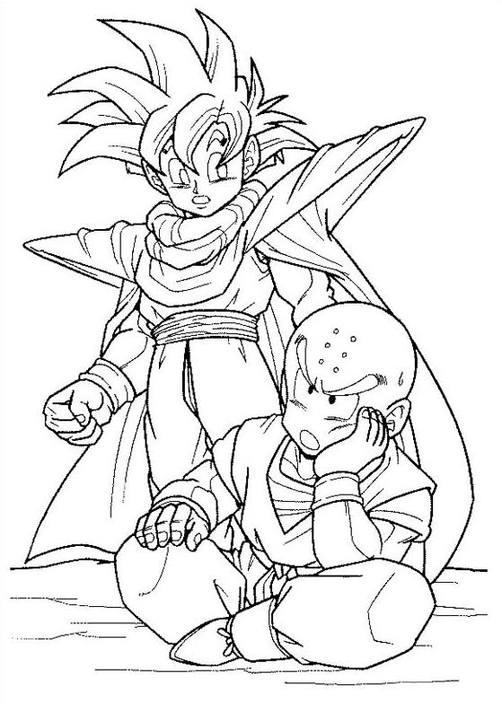 Dibujo de Dragon Ball para colorear